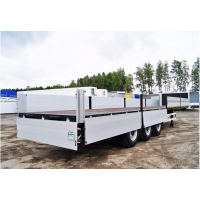 Бортовой  полуприцеп с кониками Гут Трейлер FS-453 L=13,7 ССУ=1250